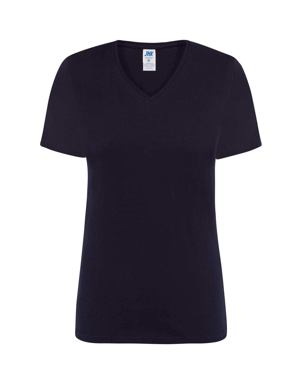 Maglia mezza manica donna scollo V 100% cotone - TSRLCMFP - 14