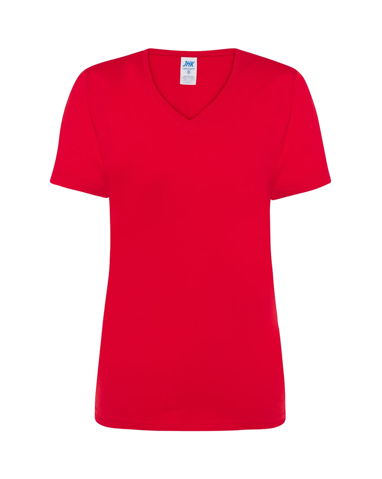 Maglia mezza manica donna scollo V 100% cotone - TSRLCMFP - 17