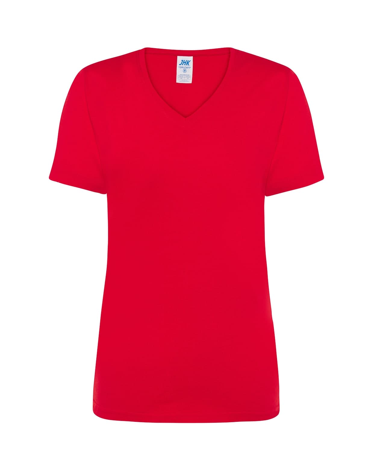 Maglia mezza manica donna scollo V 100% cotone - TSRLCMFP - 4