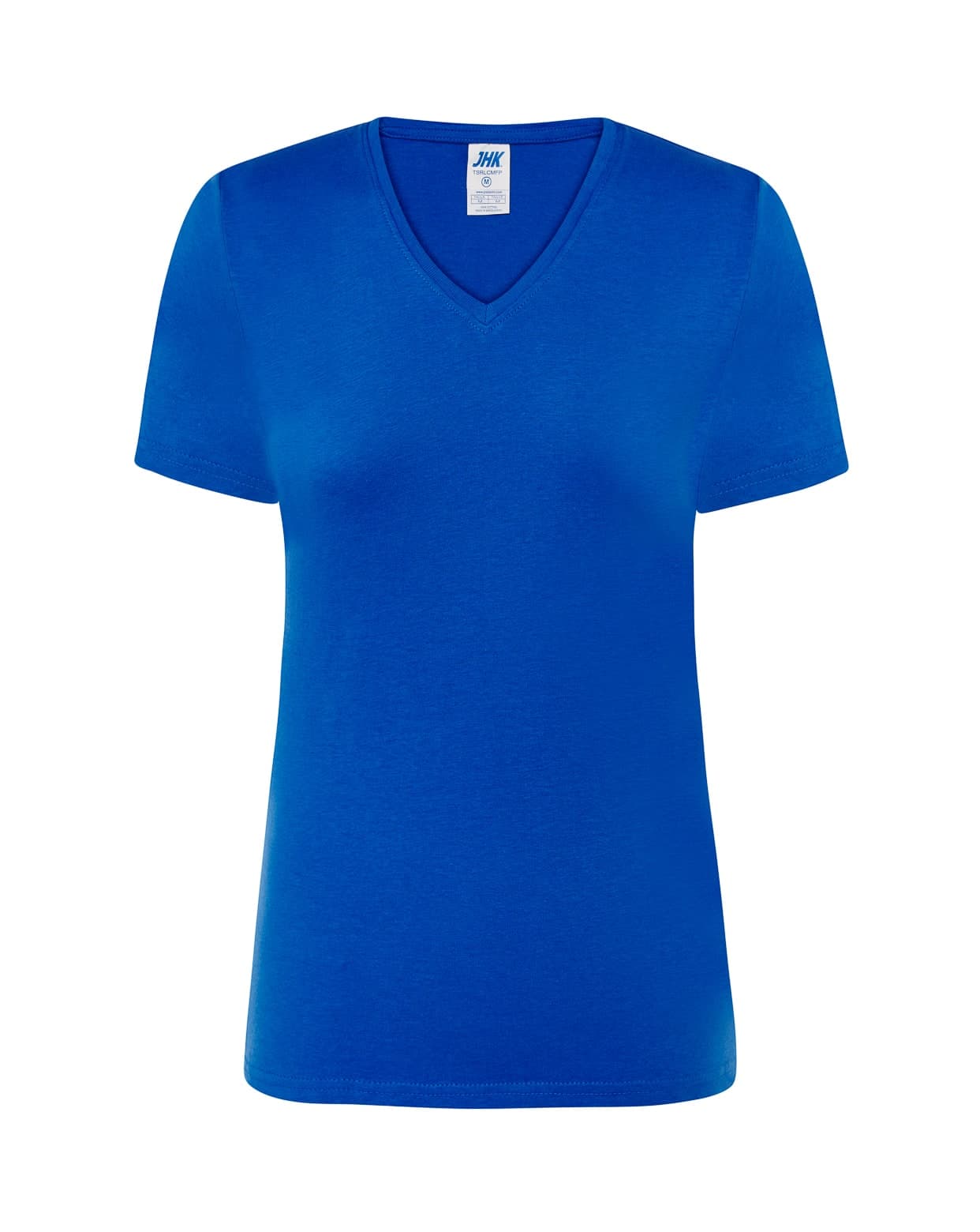 Maglia mezza manica donna scollo V 100% cotone - TSRLCMFP - 8