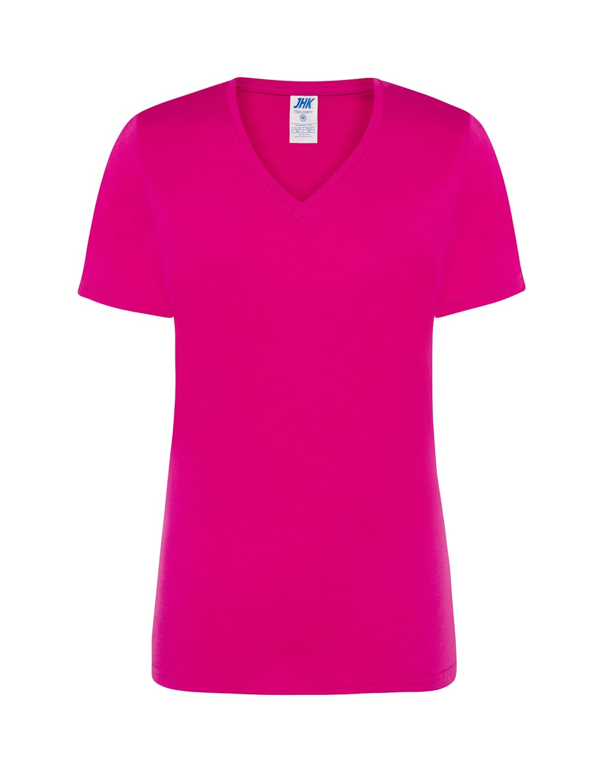 Maglia mezza manica donna scollo V 100% cotone - TSRLCMFP - 9