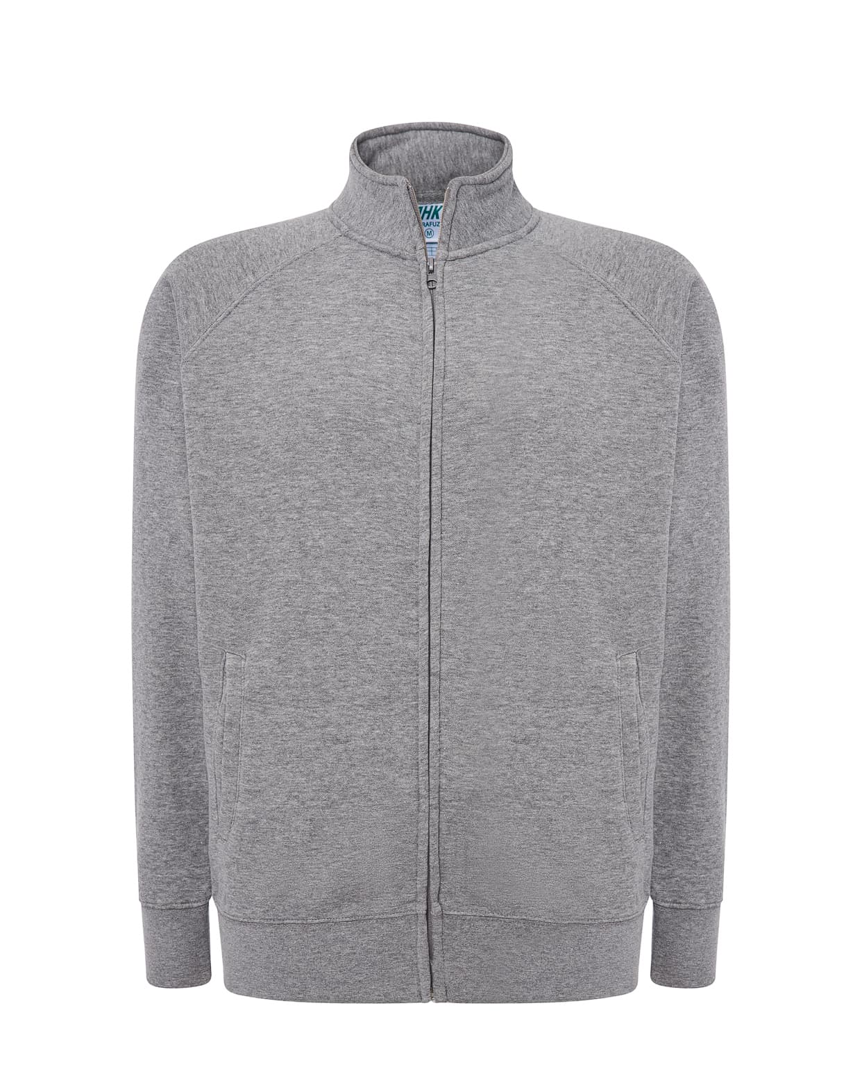 Felpa uomo con zip intera manica lunga - SWRAFUZIP - 11