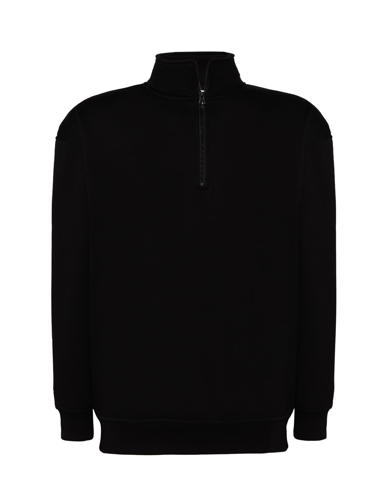 Felpa mezza zip uomo manica lunga - SWRAZIP - 14