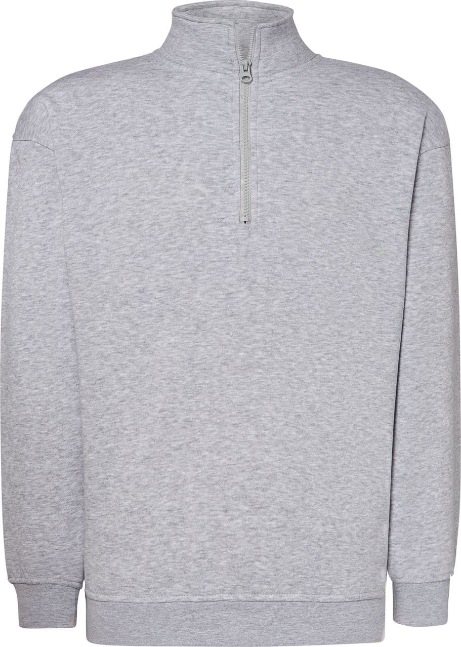 Felpa mezza zip uomo manica lunga - SWRAZIP - 2