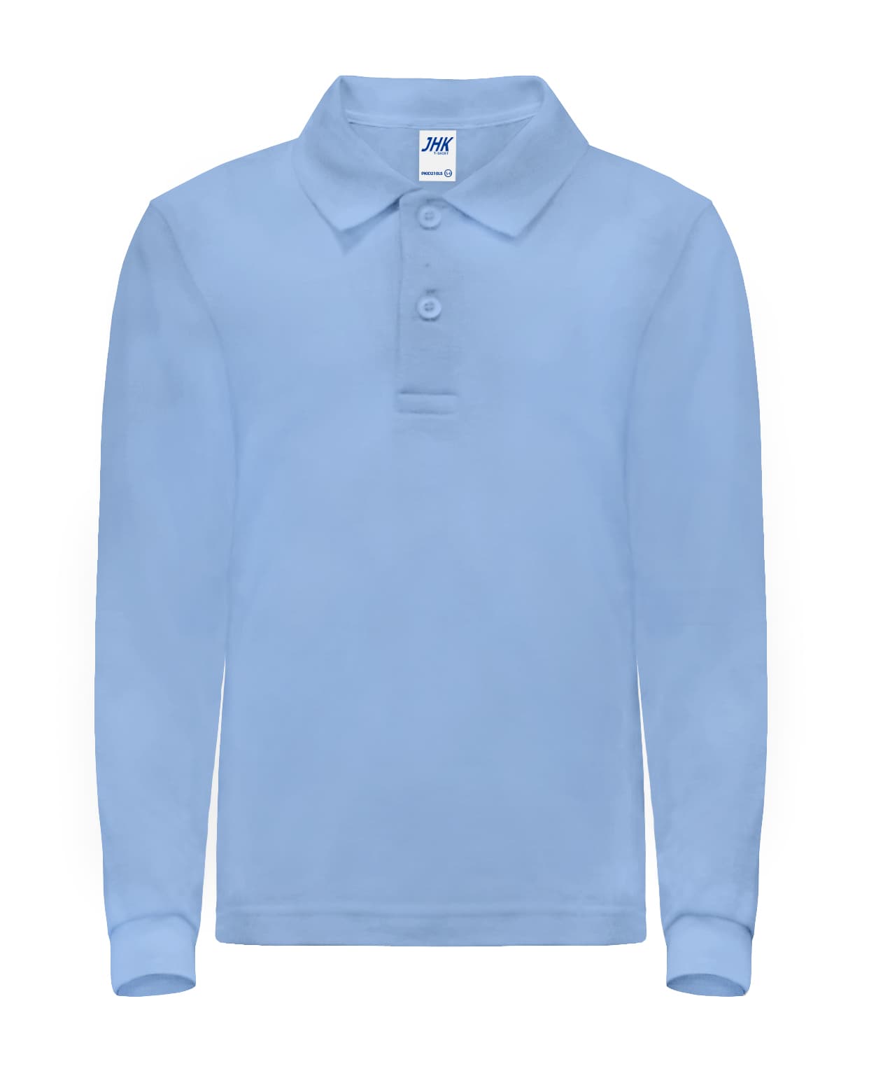 Polo unisex manica lunga 100% cotone - PKID210LS - 13