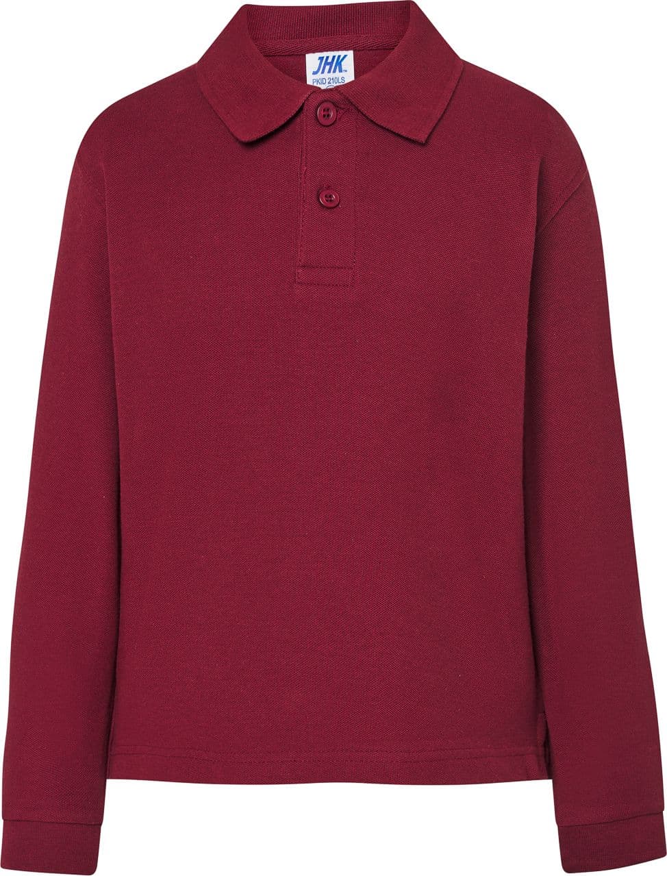 Polo unisex manica lunga 100% cotone - PKID210LS - 2