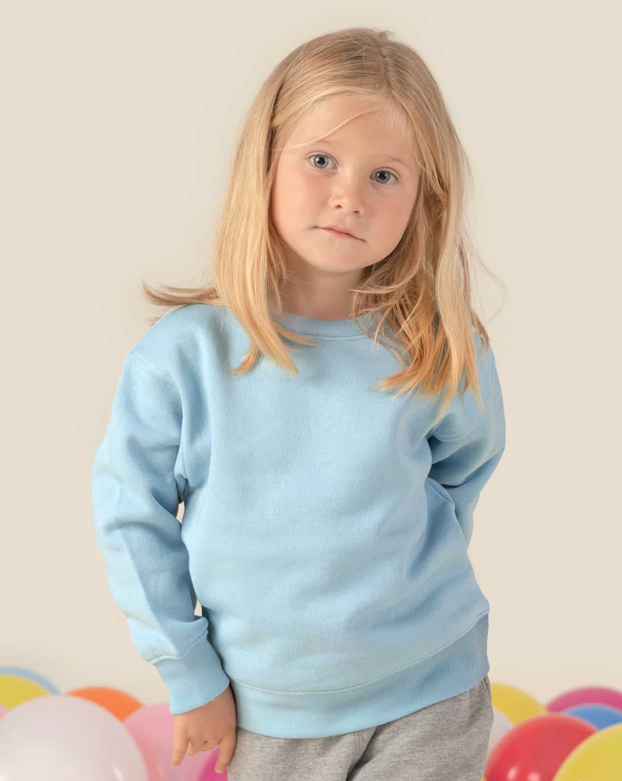 Felpa unisex bambino/a girocollo manica lunga - SWRK290