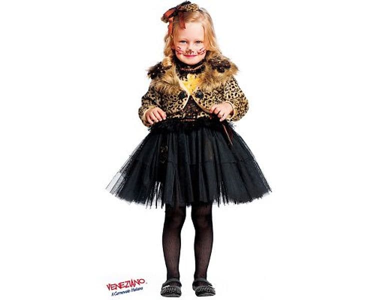 Costume carnevale tigrotta prestige 0-3  anni - veneziano 50621 - 3