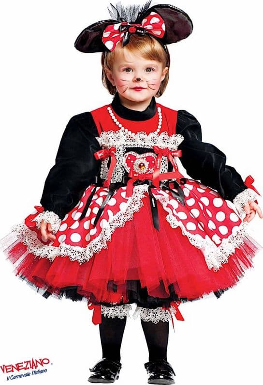 Costume carnevale topina prestige 0-3 anni - veneziano 50557 - 3
