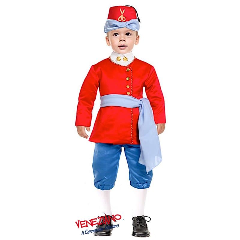Costume carnevale totò turco napoletano 0-3 anni - veneziano 54322 - 3