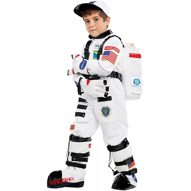 Costume carnevale astronauta 3-6 anni - veneziano 53147 - 3