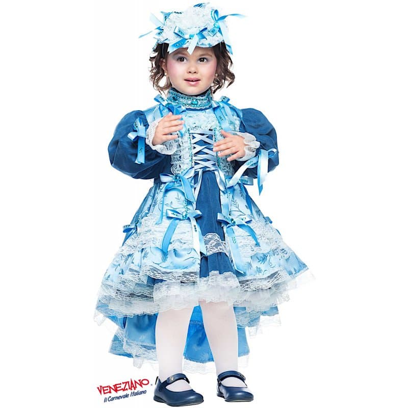 Costume carnevale ballerina del moulin rouge 4-6 anni - veneziano 50746 - 3