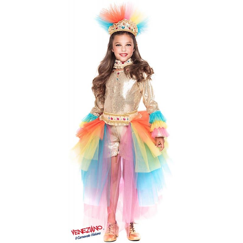 Costume carnevale brasiliana prestige 3-6 anni - veneziano 28050 - 3