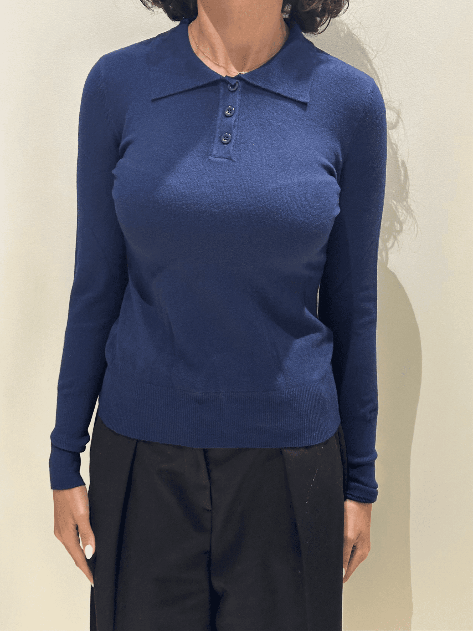 Maglia polo blu o azzurra - 3