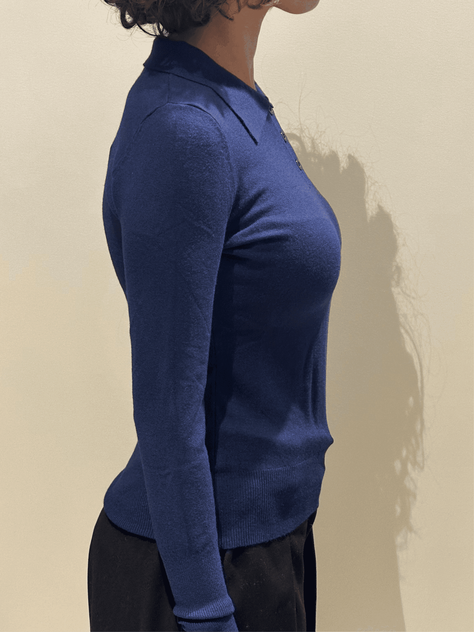Maglia polo blu o azzurra - 4