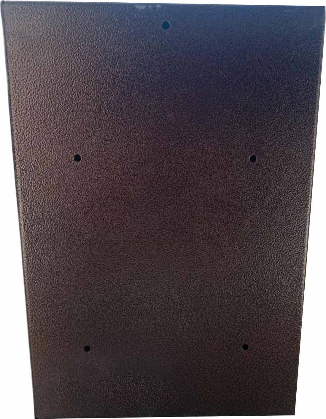 Cassetta postale bronzo verniciata a polvere h 37 cm montaggio a parete - 2