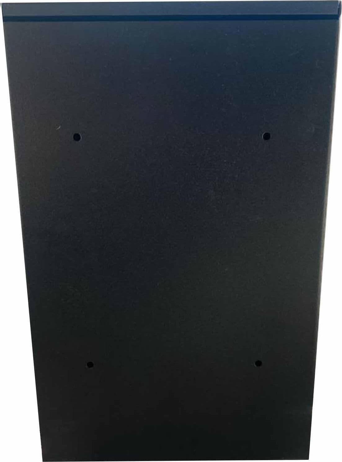 Cassetta postale antracite verniciata a polvere h 40 cm montaggio a parete - 2