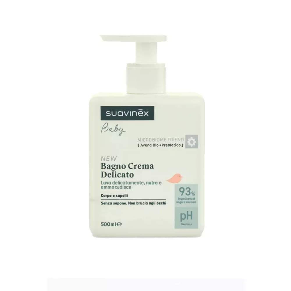 Baby Bagno Crema Delicato per Corpo e Capelli Suavinex - 1