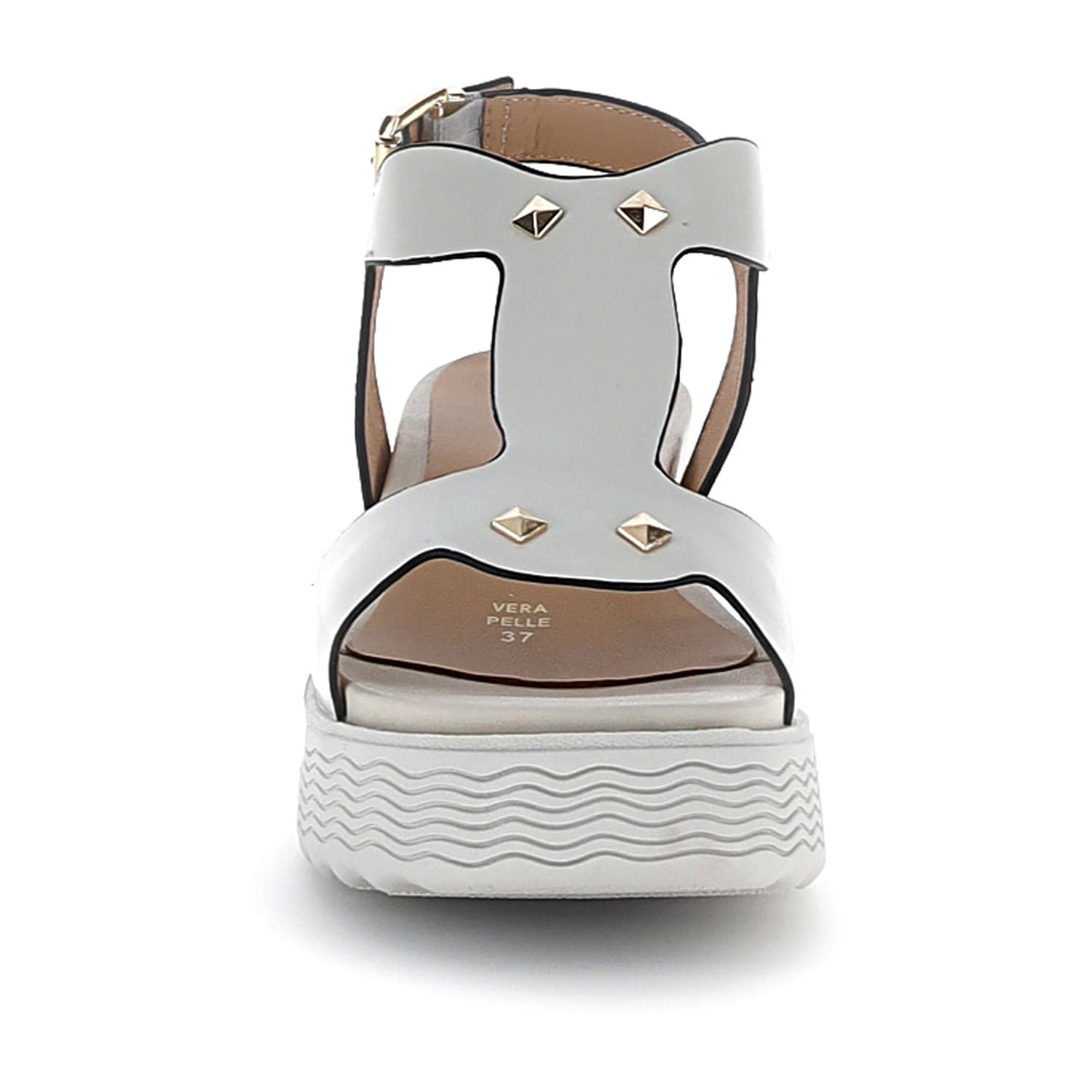 Stonefly sandali donna Parky 36 in pelle white 223717 - 4