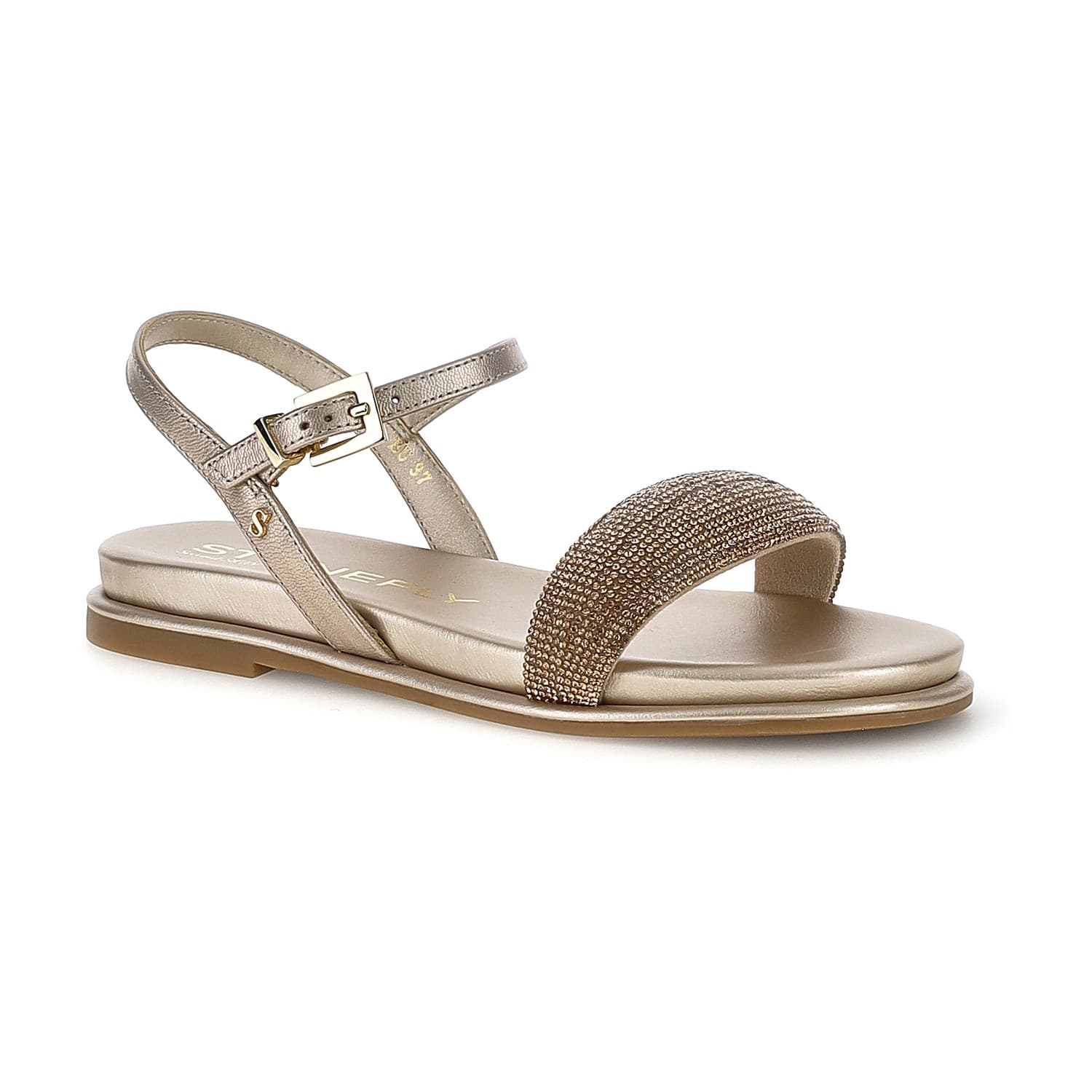 Stonefly sandali donna laminato Gemma 1 con fascia strass 223870 - 2