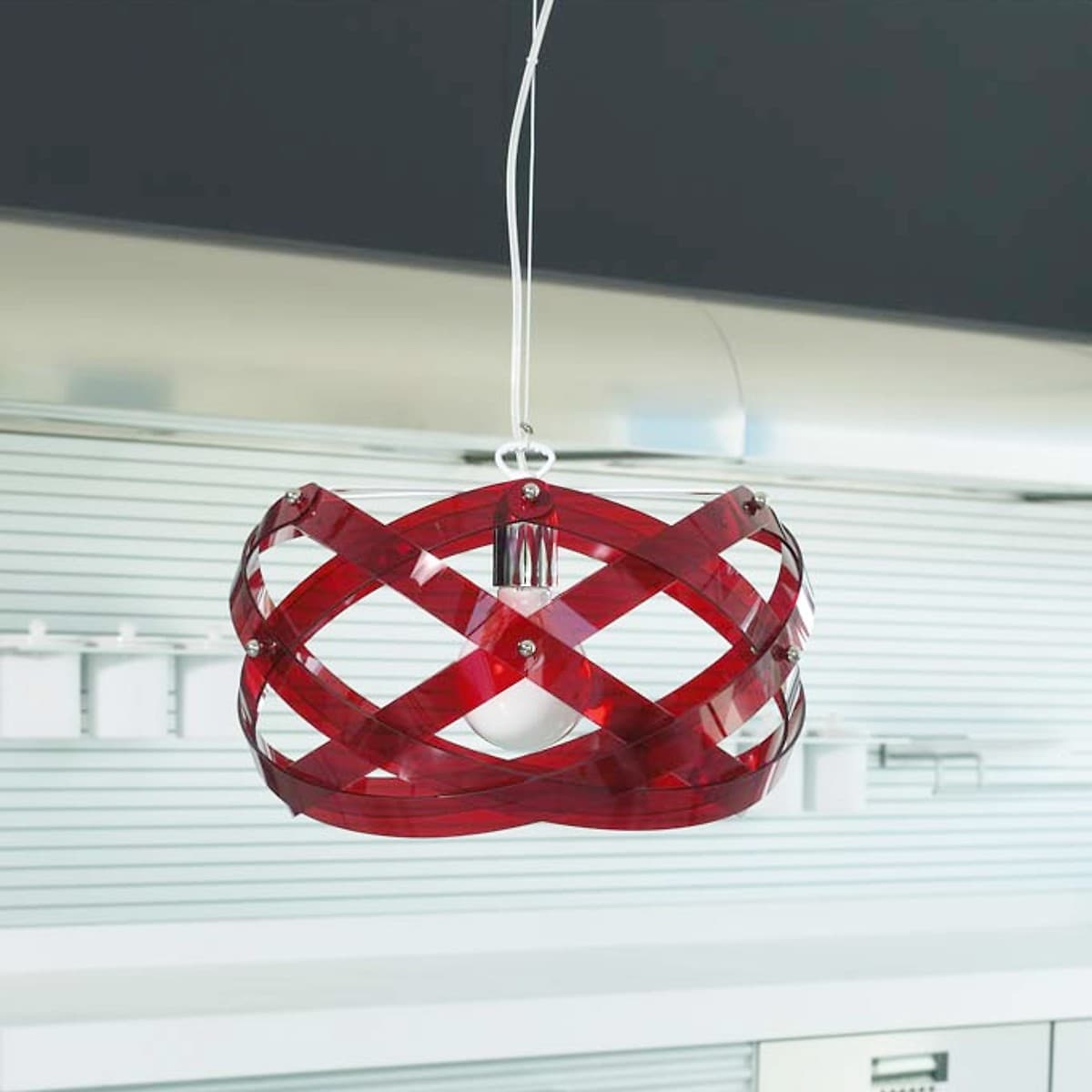 Lampadario moderno EMPORIUM NUCLEA E27 LED 40CM metacrilato sospensione - 20