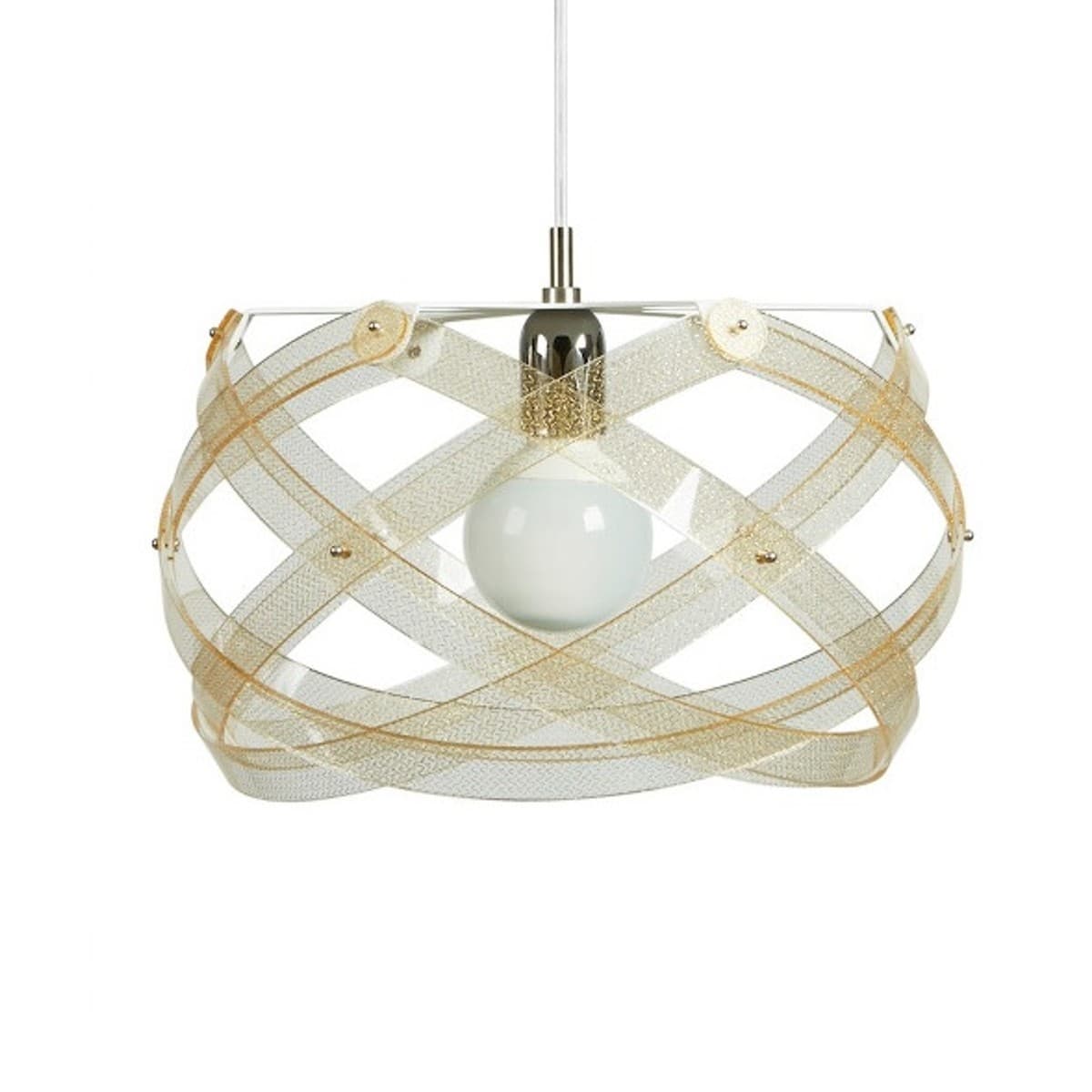 Lampadario moderno EMPORIUM NUCLEA E27 LED 40CM metacrilato sospensione - 26