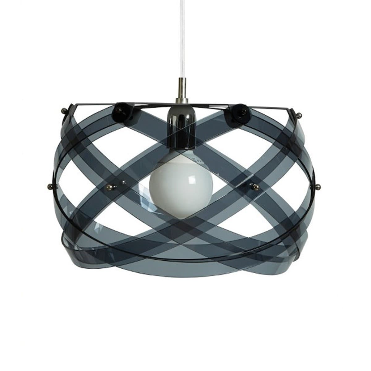 Lampadario moderno EMPORIUM NUCLEA E27 LED 40CM metacrilato sospensione - 2