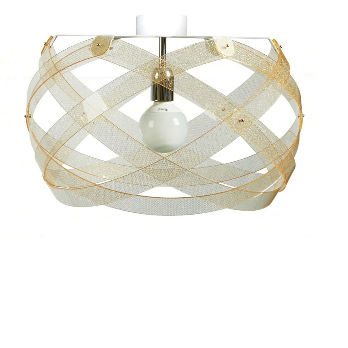 Plafoniera moderna EMPORIUM NUCLEA E27 LED 40CM metacrilato lampada soffitto - 23
