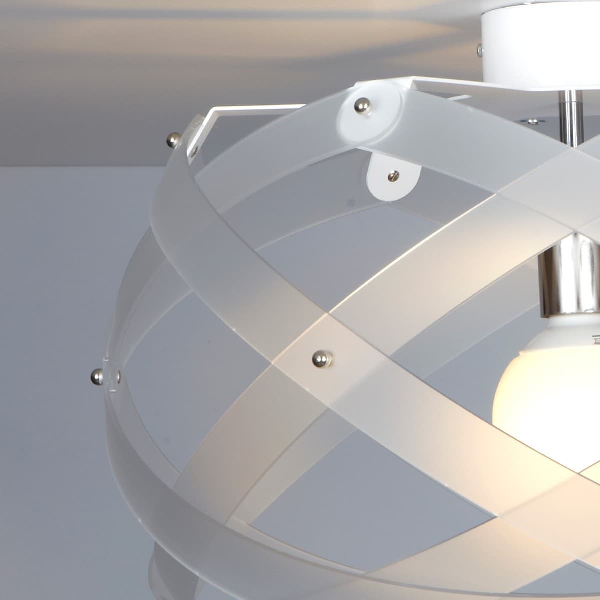 Plafoniera moderna EMPORIUM NUCLEA E27 LED 40CM metacrilato lampada soffitto - 9