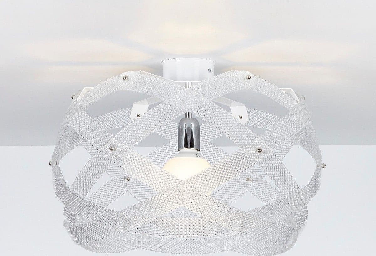 Plafoniera moderna EMPORIUM NUCLEA E27 LED 40CM metacrilato lampada soffitto - 10