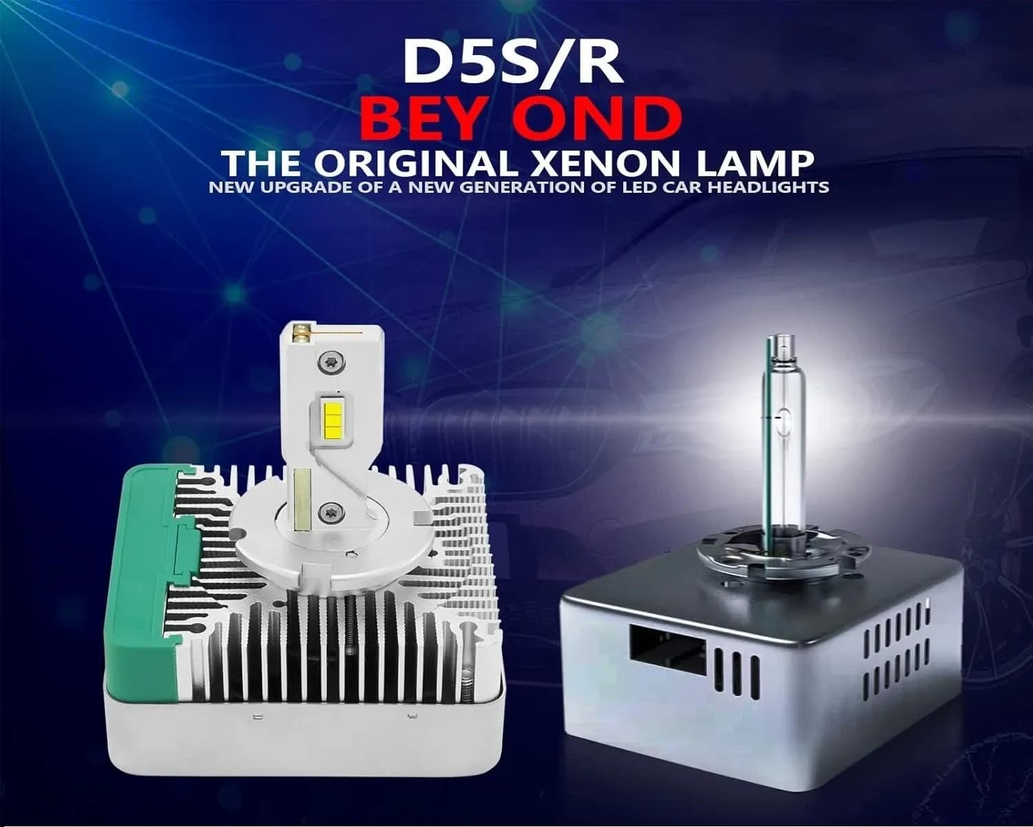 KIT LED 78W D5S COMPATIBILE ALFA ROMEO GIULIA – BI-XENON A LED CANBUS 6000K PLUG &amp; PLAY - 4