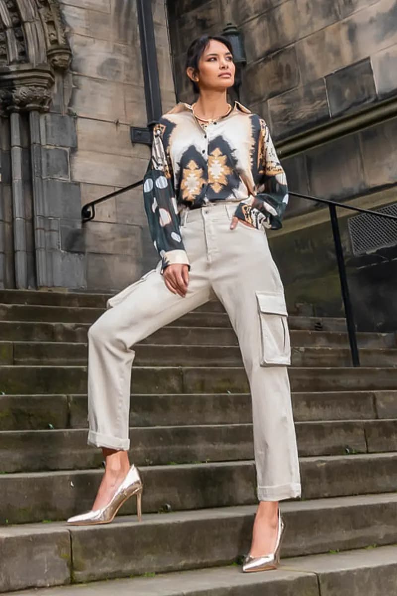 NO-NA' | Camicia bifantasia - 6