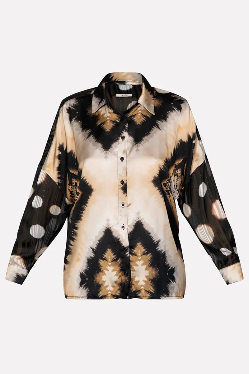 NO-NA' | Camicia bifantasia - 4