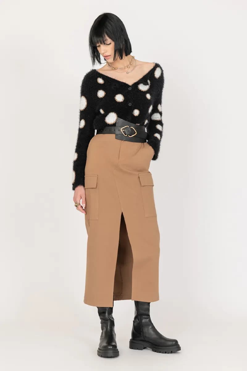 NO-NA' | Cardigan peletto con pois - 3