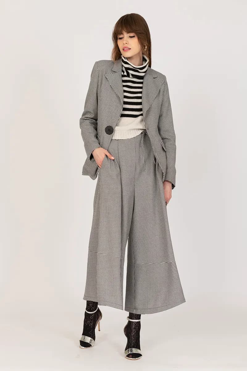 NO-NA' | Giacca blazer pied de poule - 5