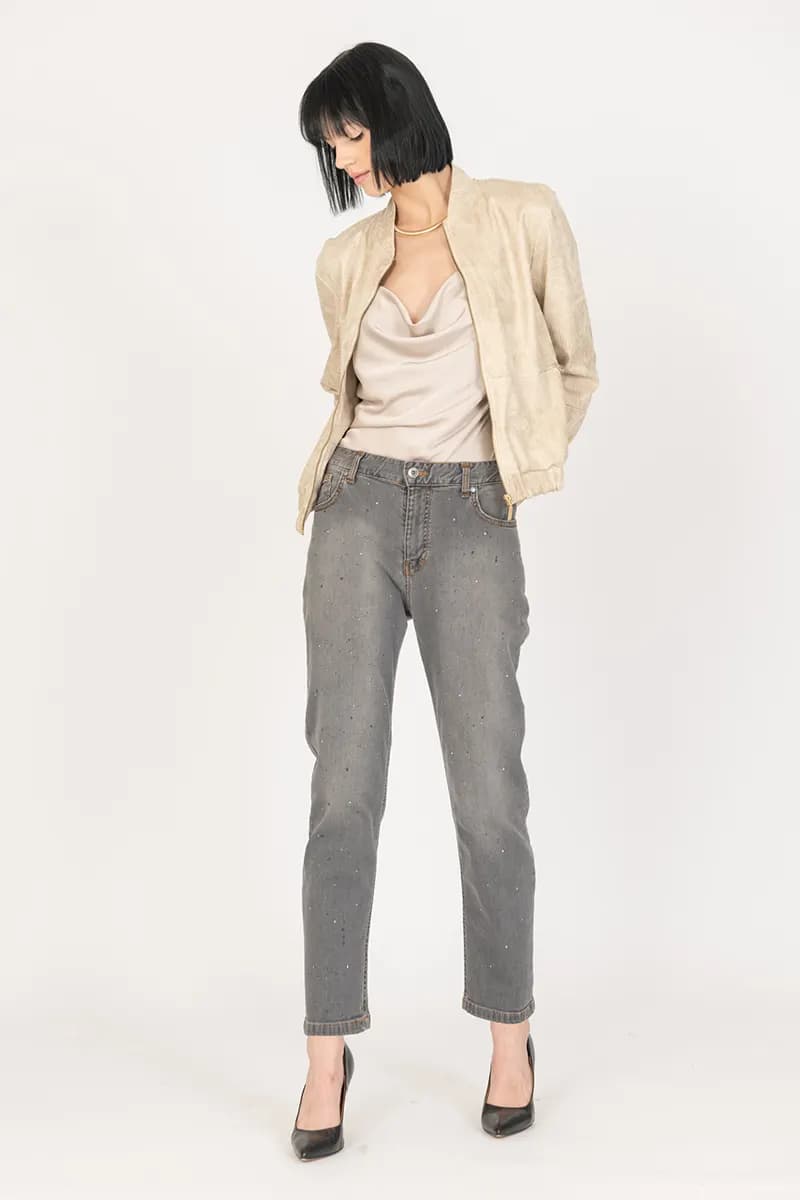 NO-NA' | Top collo gronda con catena spalline - 4