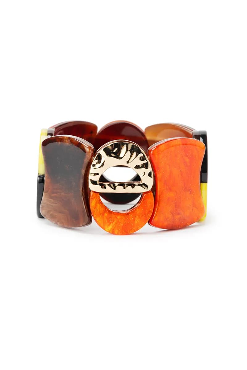 MYA ACCESSORIES | Bracciale elastico in acrilico - 2