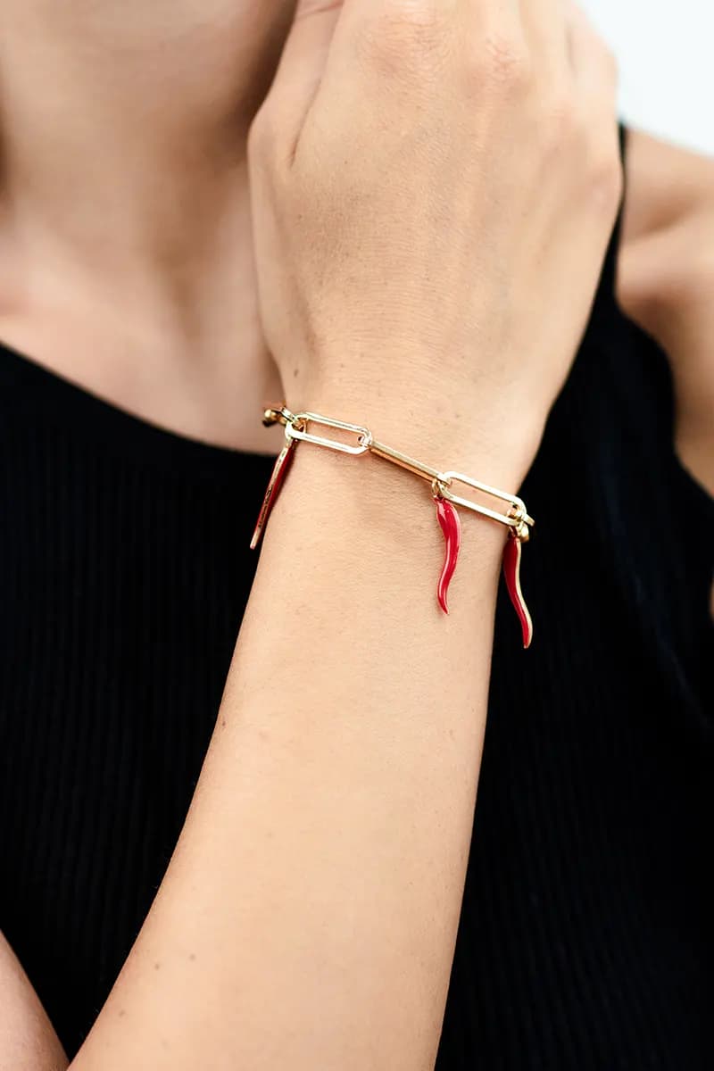 MYA ACCESSORIES | Bracciale charm corni smaltati - 3