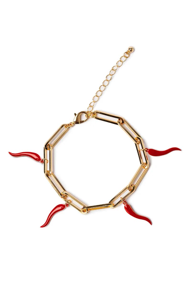 MYA ACCESSORIES | Bracciale charm corni smaltati - 2