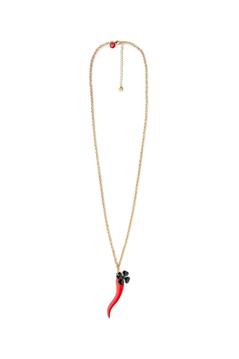 MYA ACCESSORIES | Collana pendente corno smaltato - 2