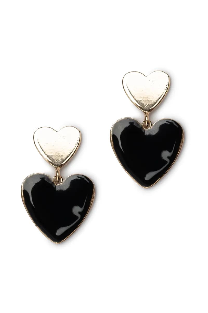 MYA ACCESSORIES | Orecchini cuori smaltati - 2