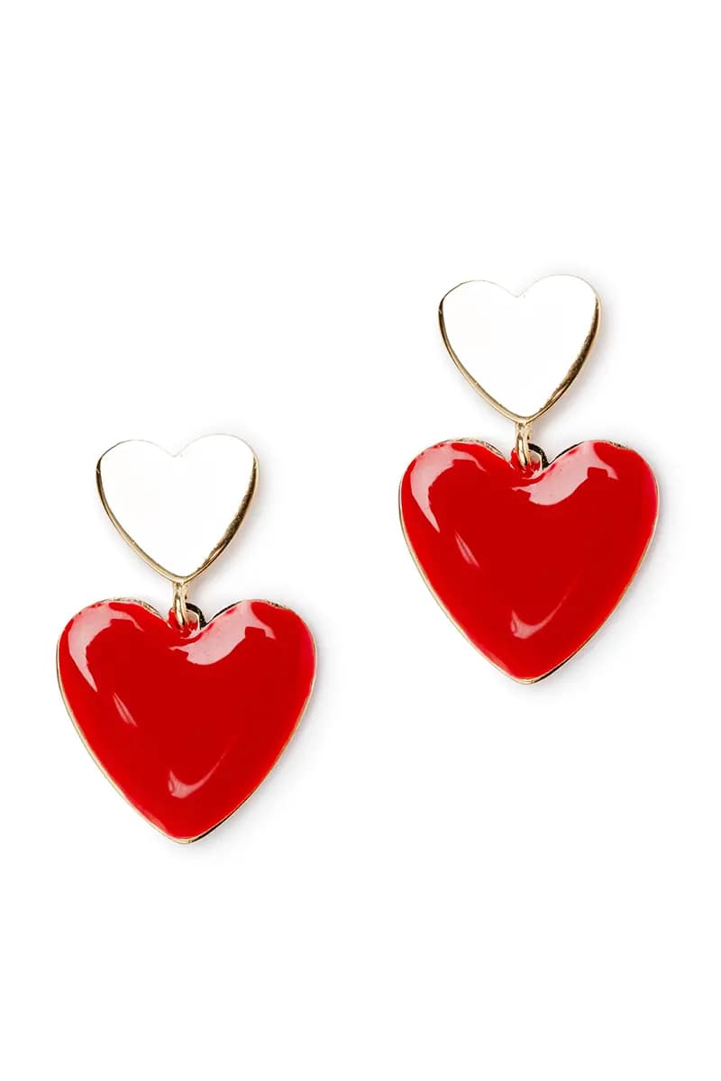 MYA ACCESSORIES | Orecchini cuori smaltati - 2