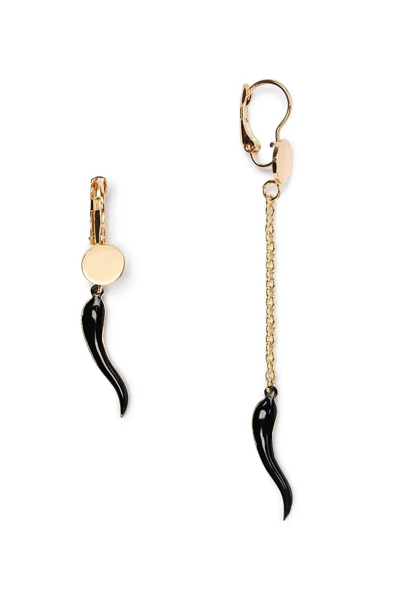 MYA ACCESSORIES | Orecchini corni smaltati - 2