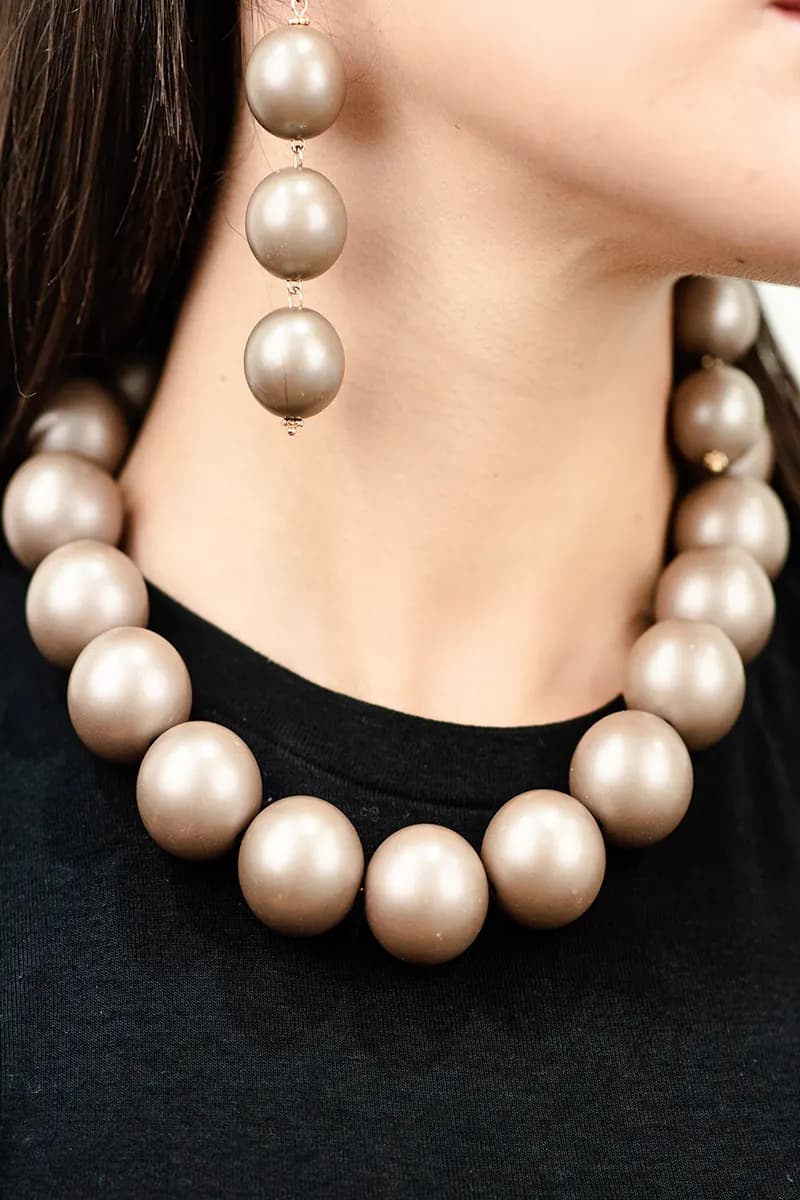 MYA ACCESSORIES | Collana girocollo balls - 3