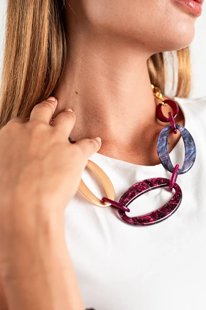 MYA ACCESSORIES | Collana in acrilico - 3