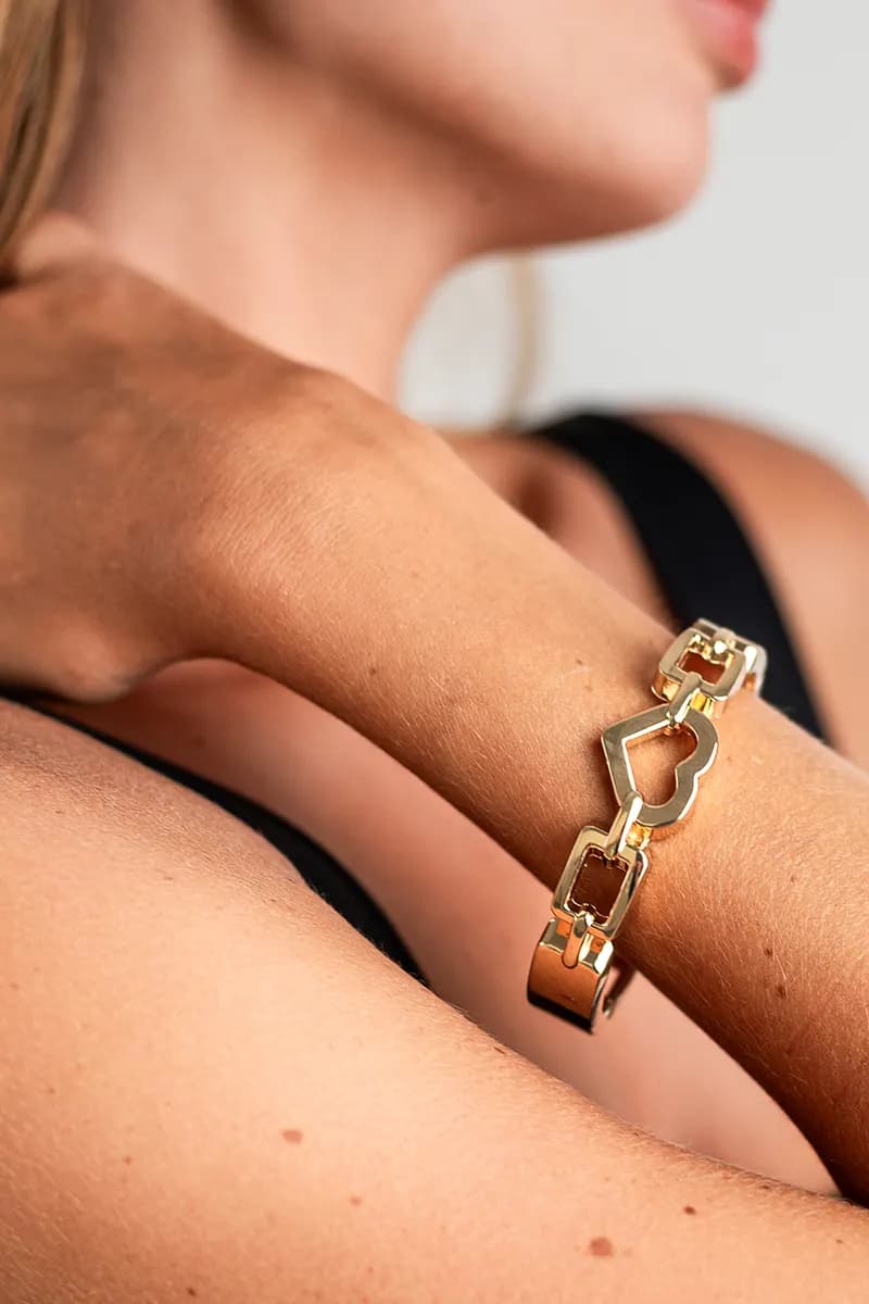 MYA ACCESSORIES | Bracciale a manetta in metallo - 3