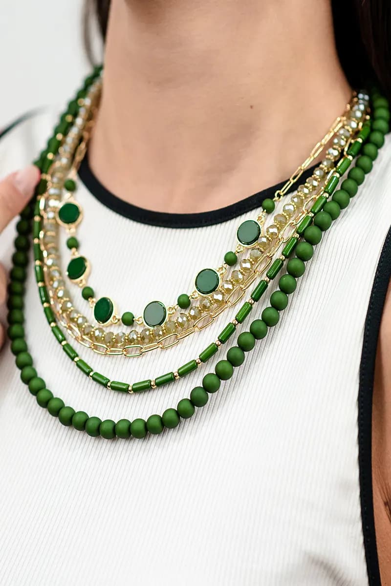 MYA ACCESSORIES | Collana multilinee in resina - 3