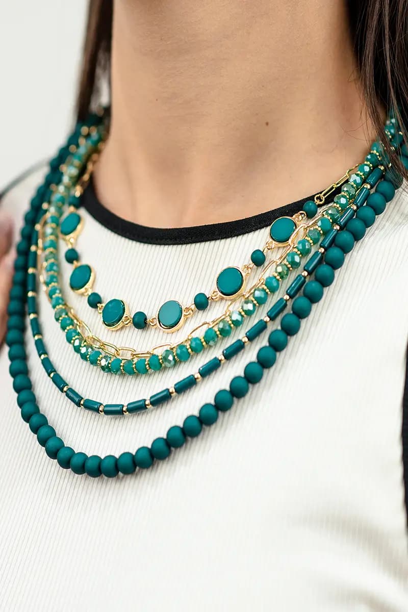 MYA ACCESSORIES | Collana multilinee in resina - 3