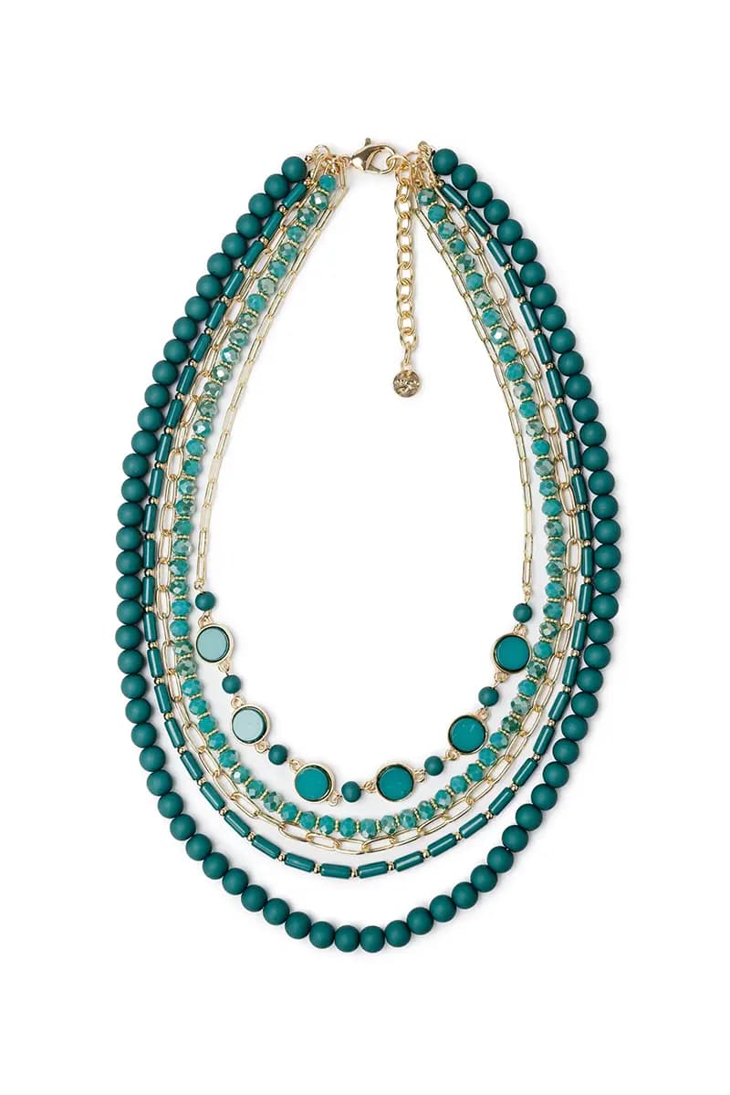 MYA ACCESSORIES | Collana multilinee in resina - 2