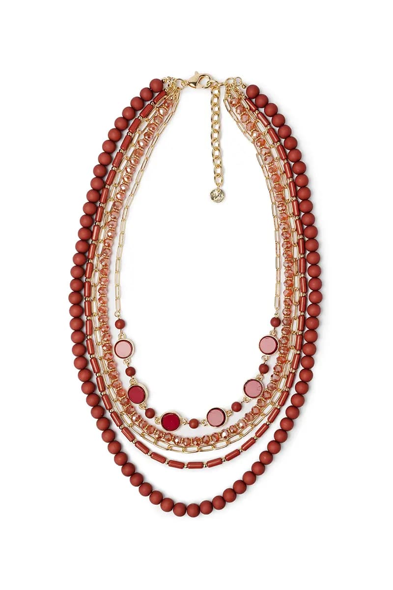 MYA ACCESSORIES | Collana multilinee in resina - 2